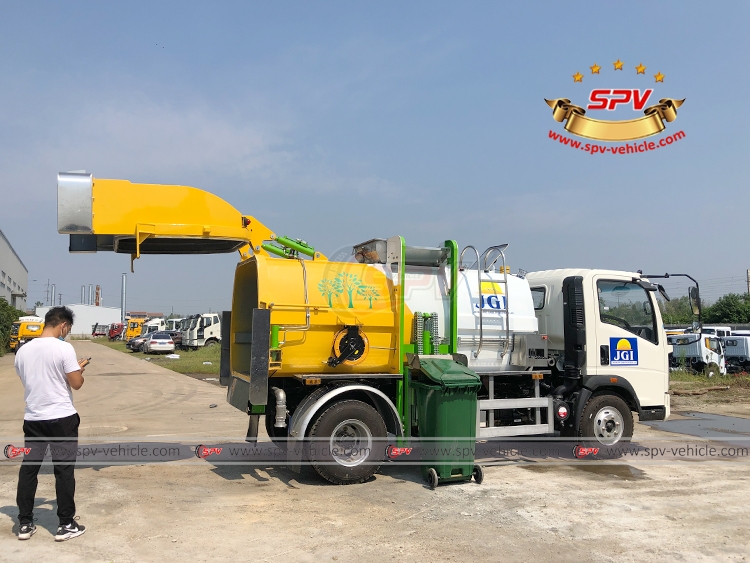 5 CBM Kitchen Waste Disposal Truck Sinotruk HOWO - Testing 3 5 CBM Kitchen Waste Disposal Truck Sinotruk HOWO - Testing 3